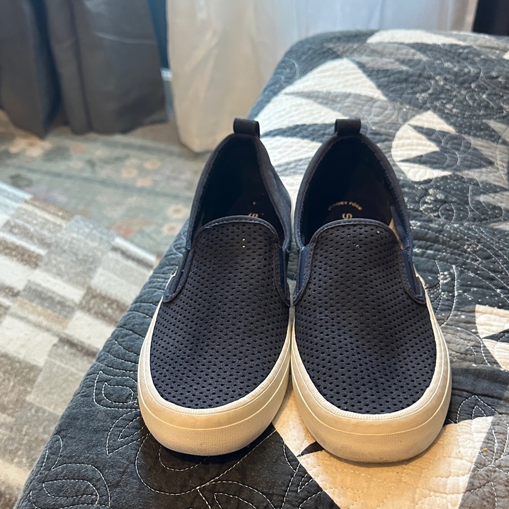 Sperry Navy Slip-On